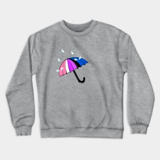 Pridin' in the Rain Crewneck Sweatshirt